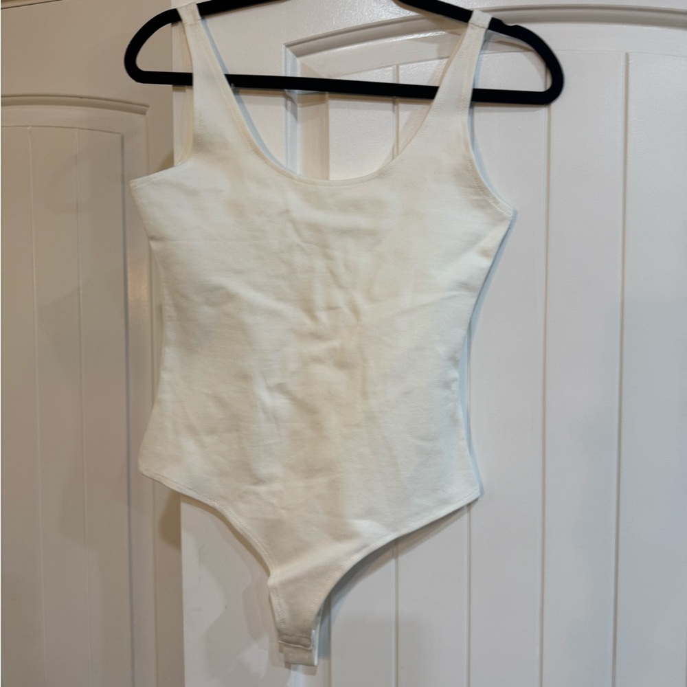 Elegant White Women's Bodysuit